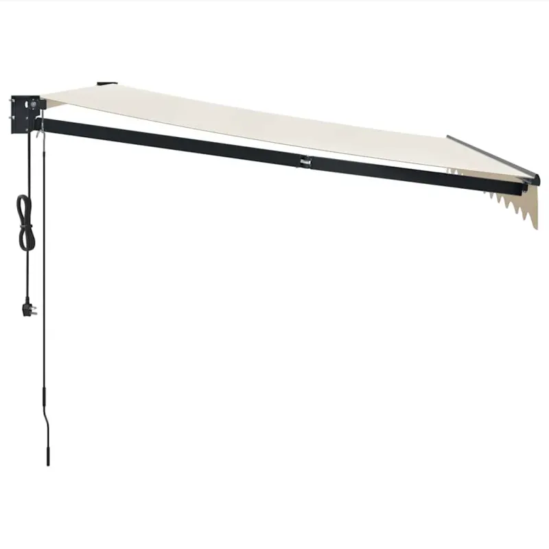Automatinė ištraukiama markizė, kreminės spalvos, 3x2,5m