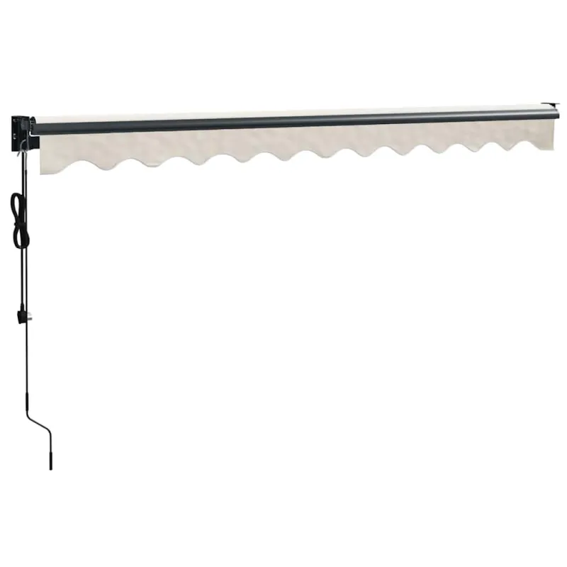 Automatinė ištraukiama markizė, kreminės spalvos, 3x2,5m