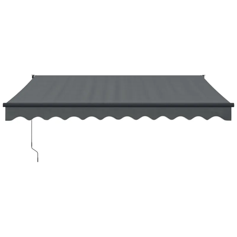 Automatinė ištraukiama markizė, antracito spalvos, 3x2,5m