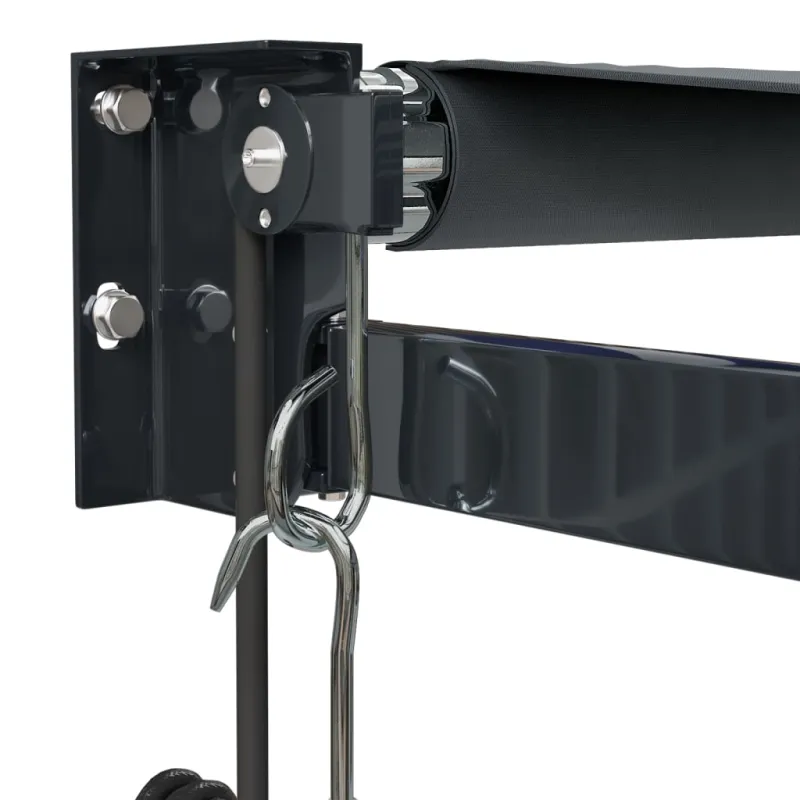 Automatinė ištraukiama markizė, antracito spalvos, 3x2,5m