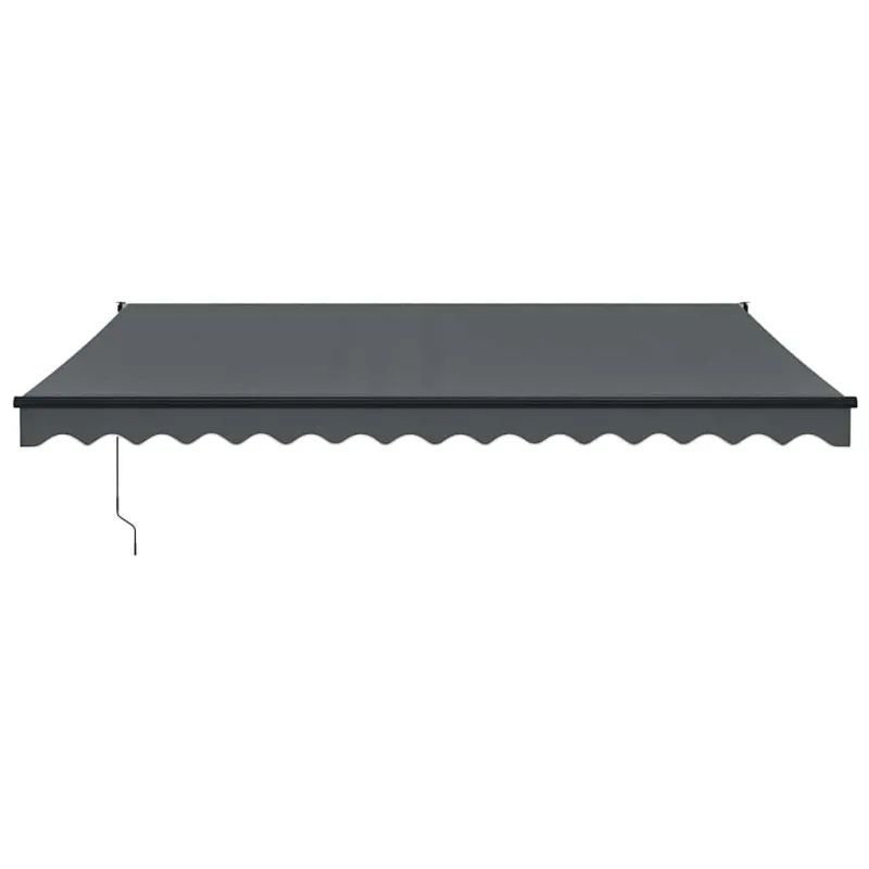 Automatinė ištraukiama markizė, antracito spalvos, 4x3m