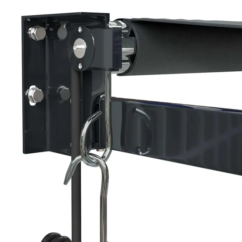 Automatinė ištraukiama markizė, antracito spalvos, 4x3m