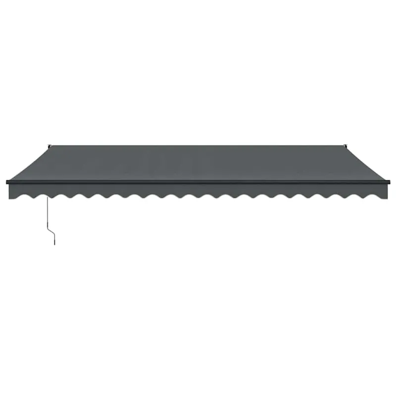 Automatinė ištraukiama markizė, antracito spalvos, 5x3m