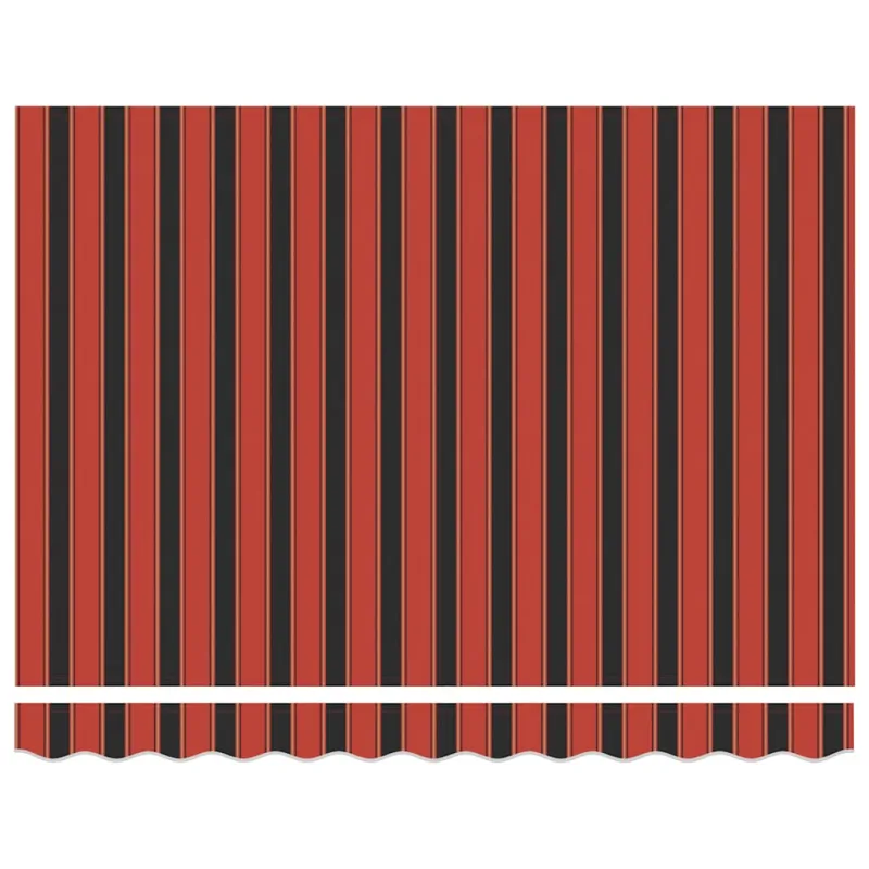 Automatinė ištraukiama markizė, oranžinė ir ruda, 3x2,5m