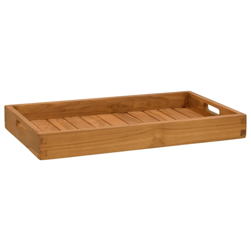 Serviravimo padėklas, 60x35cm, tikmedžio medienos masyvas