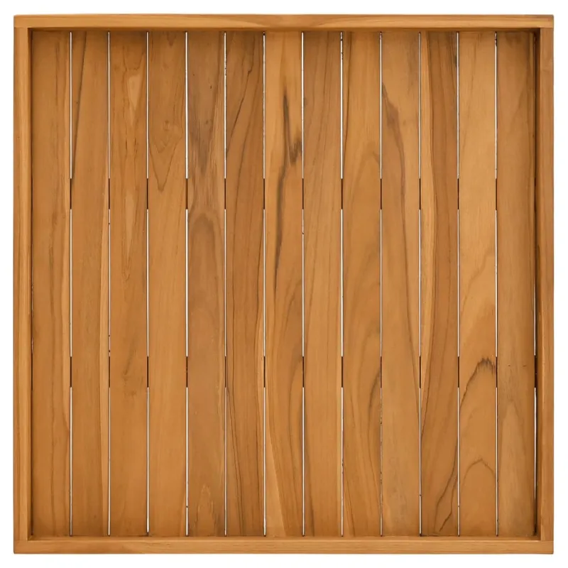 Serviravimo padėklas, 70x70cm, tikmedžio medienos masyvas