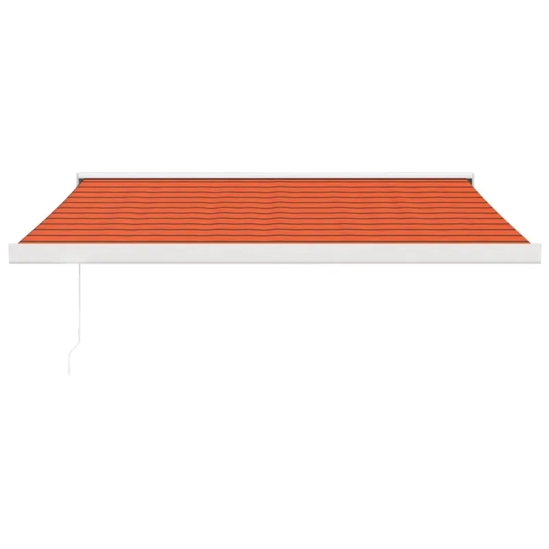Ištraukiama markizė, oranžinė/ruda, 3,5x2,5m, audinys/aliuminis