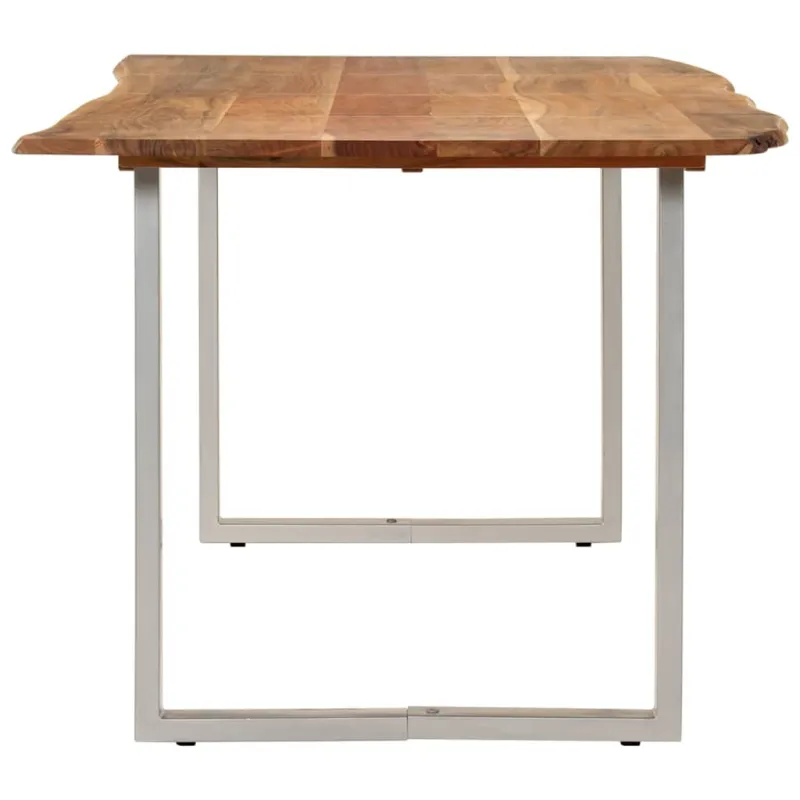 Valgomojo stalas, 180x90x76cm, akacijos medienos masyvas