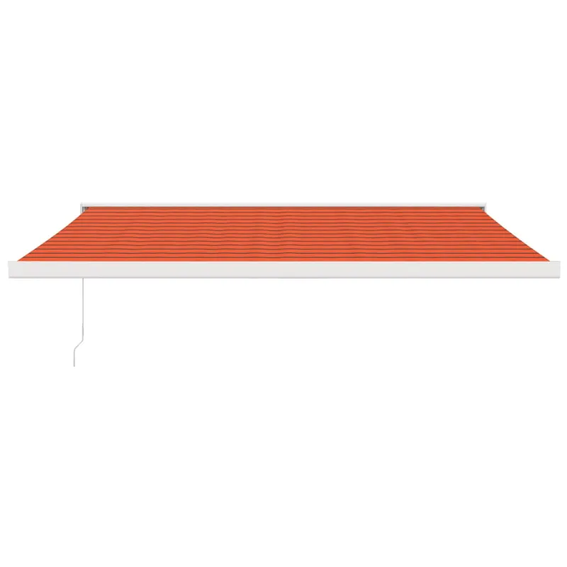 Ištraukiama markizė, oranžinė/ruda, 4,5x3m, audinys/aliuminis