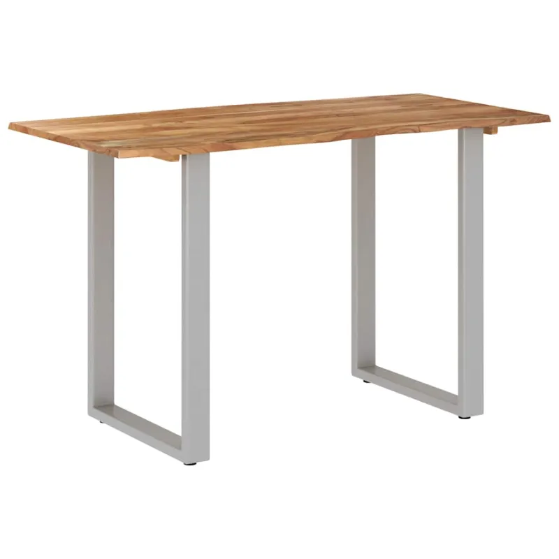 Valgomojo stalas, 118x58x76cm, akacijos medienos masyvas