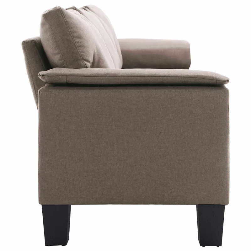 Sofa Taupe Keturvietis audinys