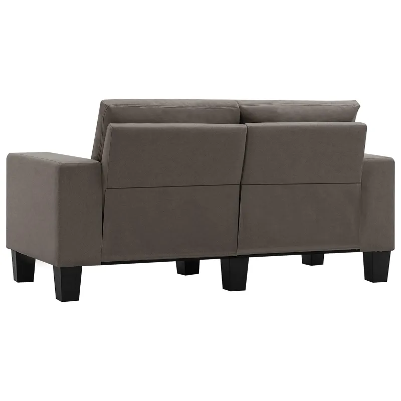 Sofa Taupe Dvivietės audinys