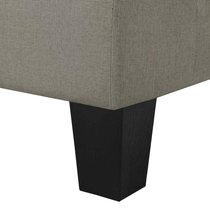 Sofa Taupe Dvivietės audinys