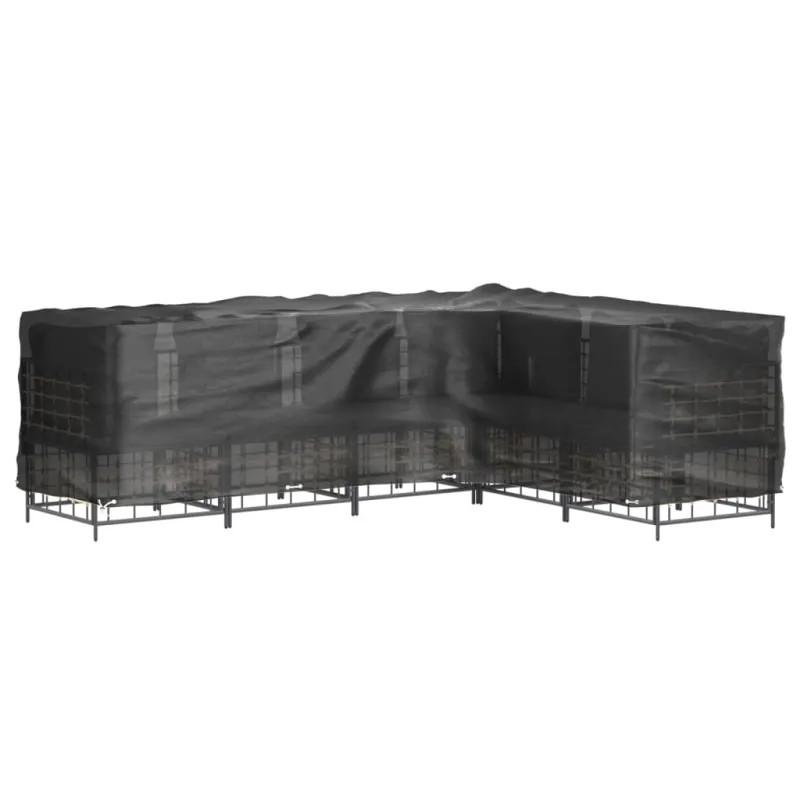 Sodo baldų uždangalai, 2vnt., 260x210x80cm, 16 kilpų, L formos