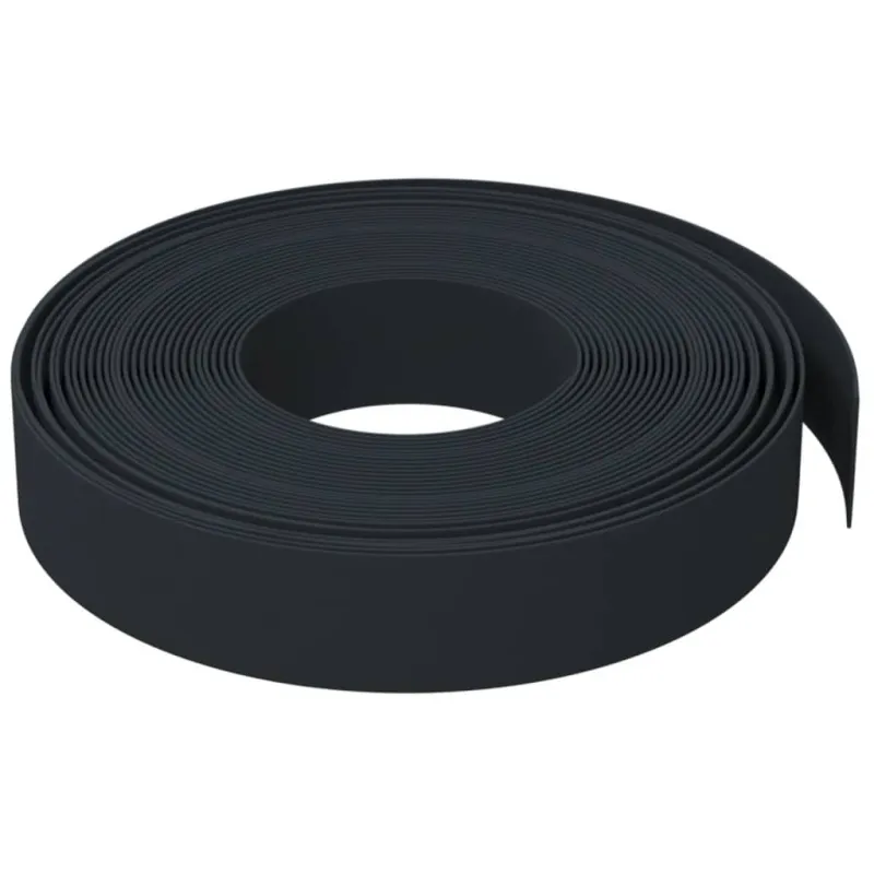 Sodo apvadai, 3vnt., juodi, 10m, 10cm, polietilenas