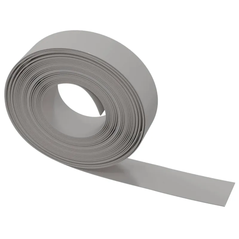Sodo apvadai, 3vnt., pilkos spalvos, 10m, 15cm, polietilenas