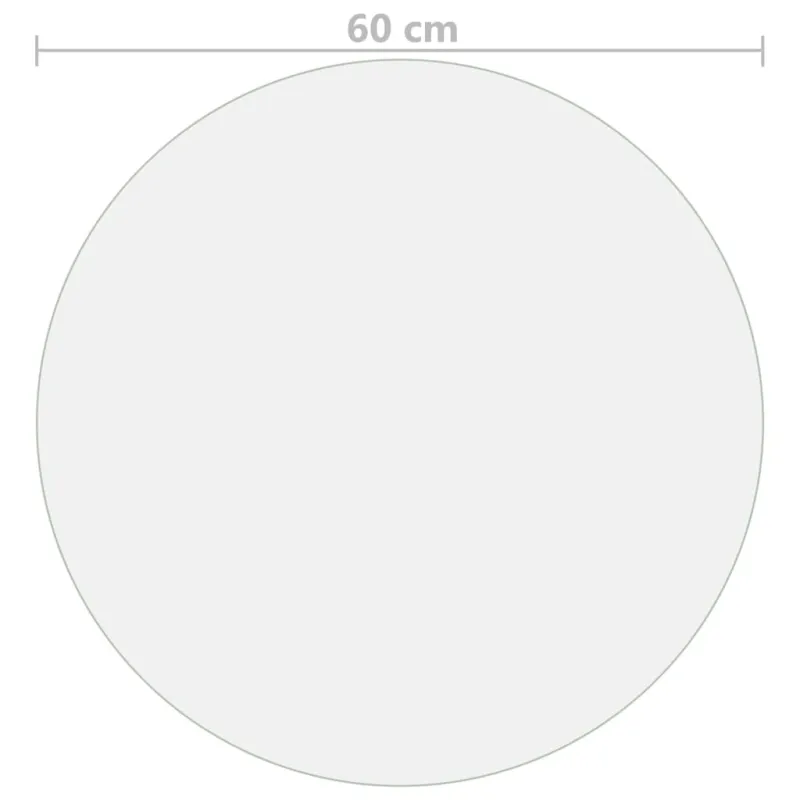 Stalo apsauga, matinė, 60cm skersmens, 1,6mm, PVC