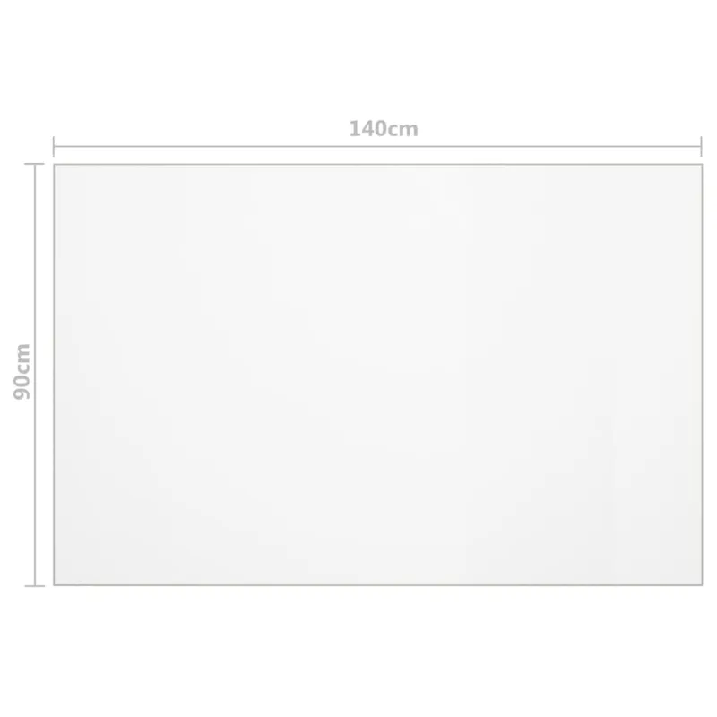 Apsauginis stalo kilimėlis, 140x90cm, 1,6mm, PVC
