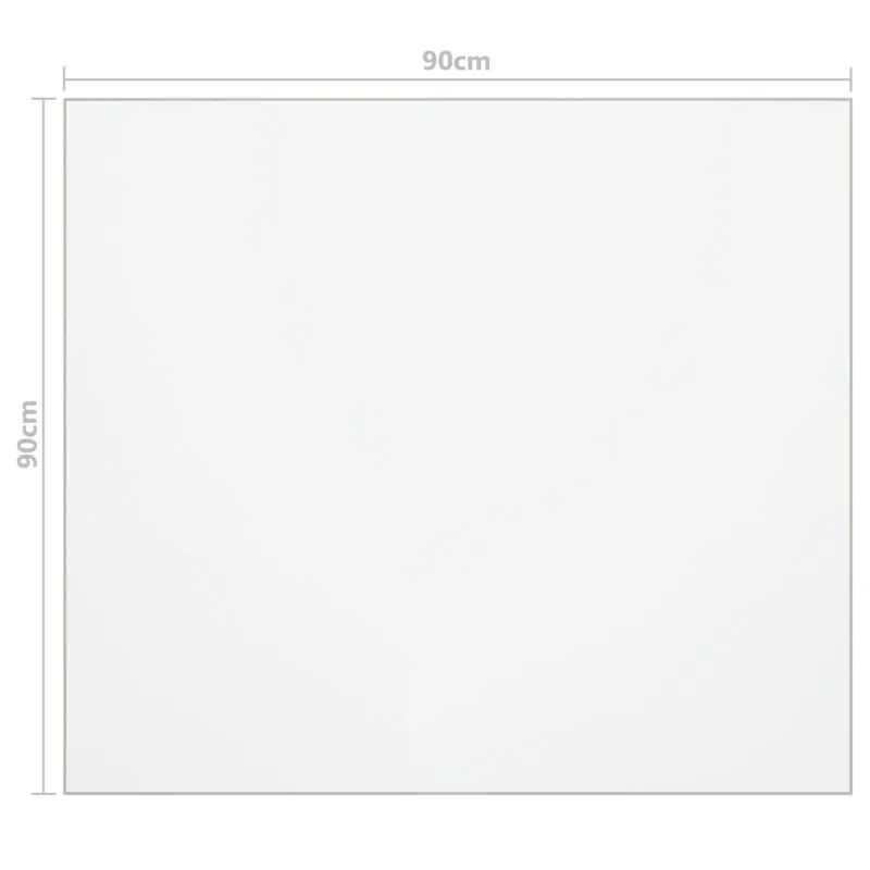 Apsauginis stalo kilimėlis, 90x90cm, 1,6mm, PVC