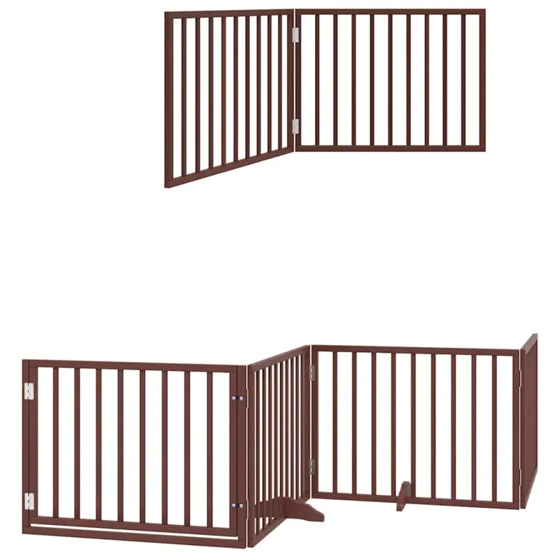 Varteliai šunims su durimis, 12 segmentų, rudi, 960cm, tuopa