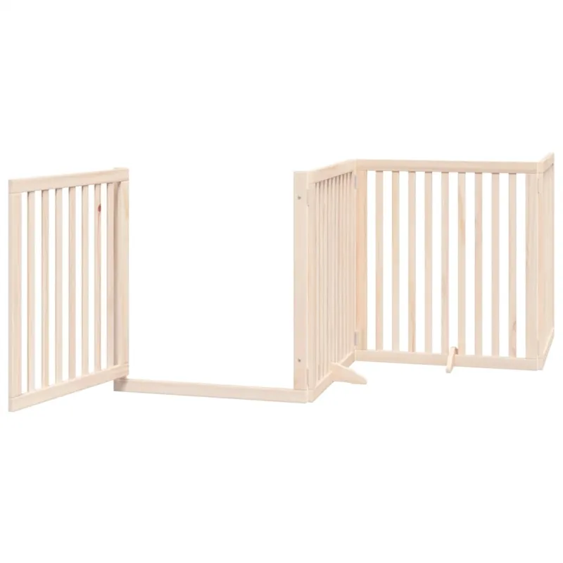 Varteliai šunims su durimis, 8 segmentai, 640cm, tuopos mediena