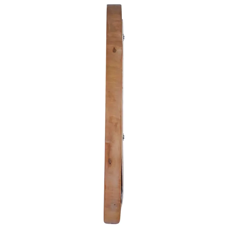 Sieninis veidrodis, 40cm, tikmedžio mediena, apskritas