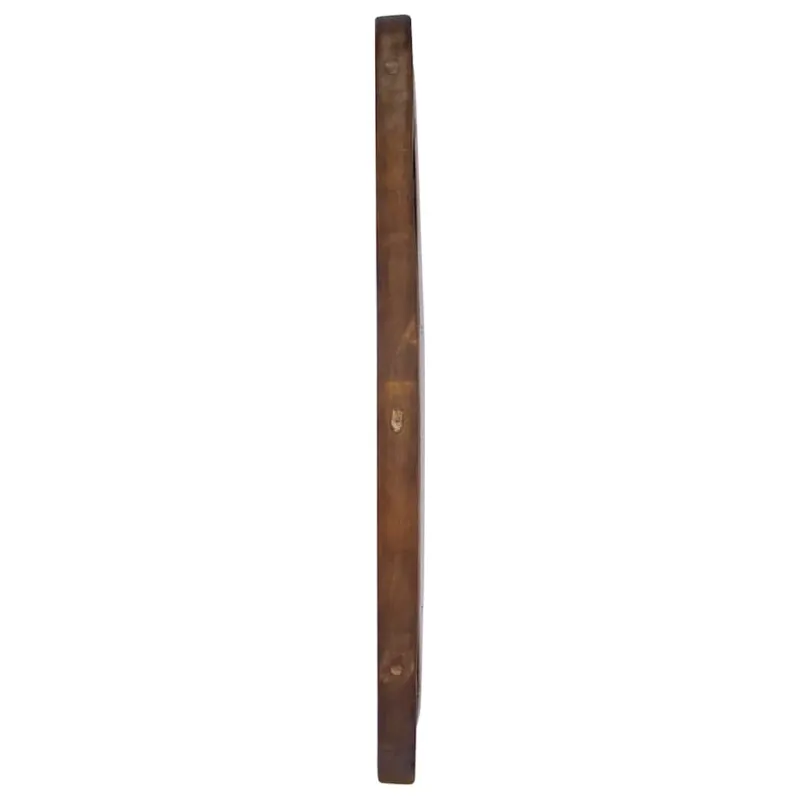 Sieninis veidrodis, 60cm, tikmedžio mediena, apskritas