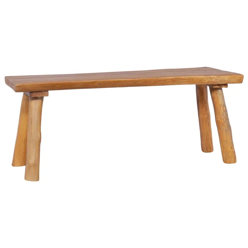 Sodo suoliukas, 120cm, tikmedžio medienos masyvas
