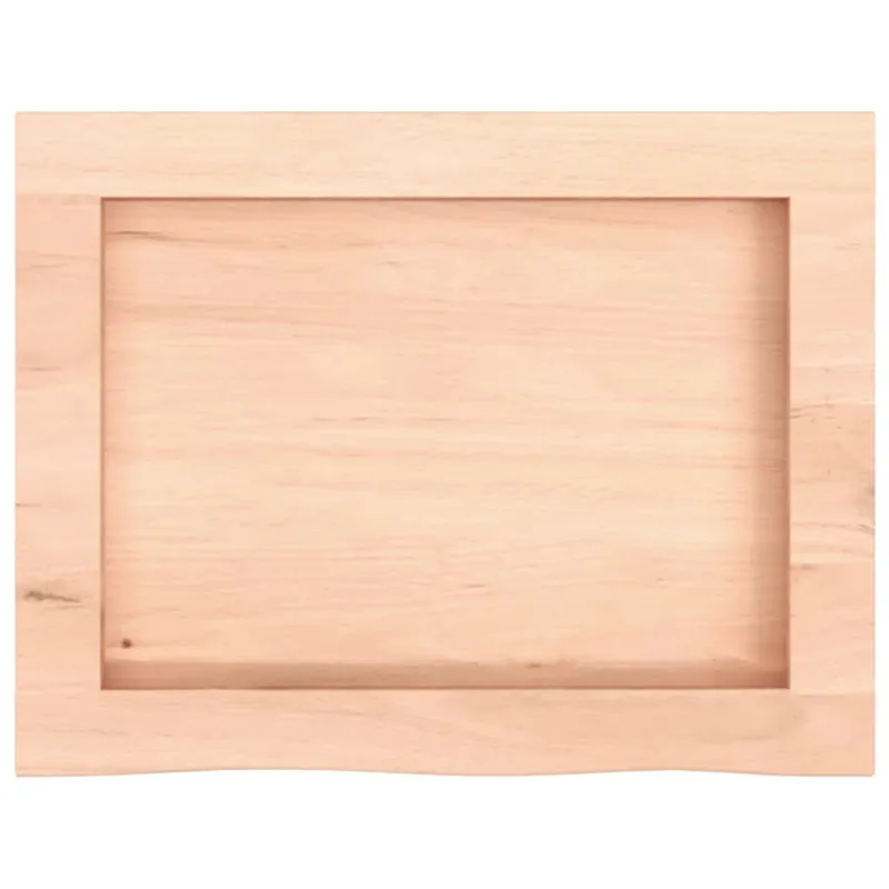 Vonios kambario stalviršis, 40x30x(2–6)cm, medienos masyvas
