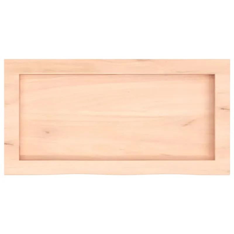 Vonios kambario stalviršis, 60x30x(2–6)cm, medienos masyvas