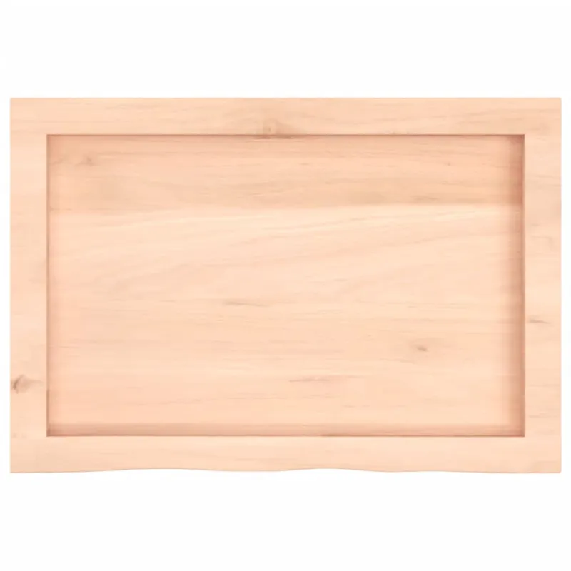 Vonios kambario stalviršis, 60x40x(2–6)cm, medienos masyvas