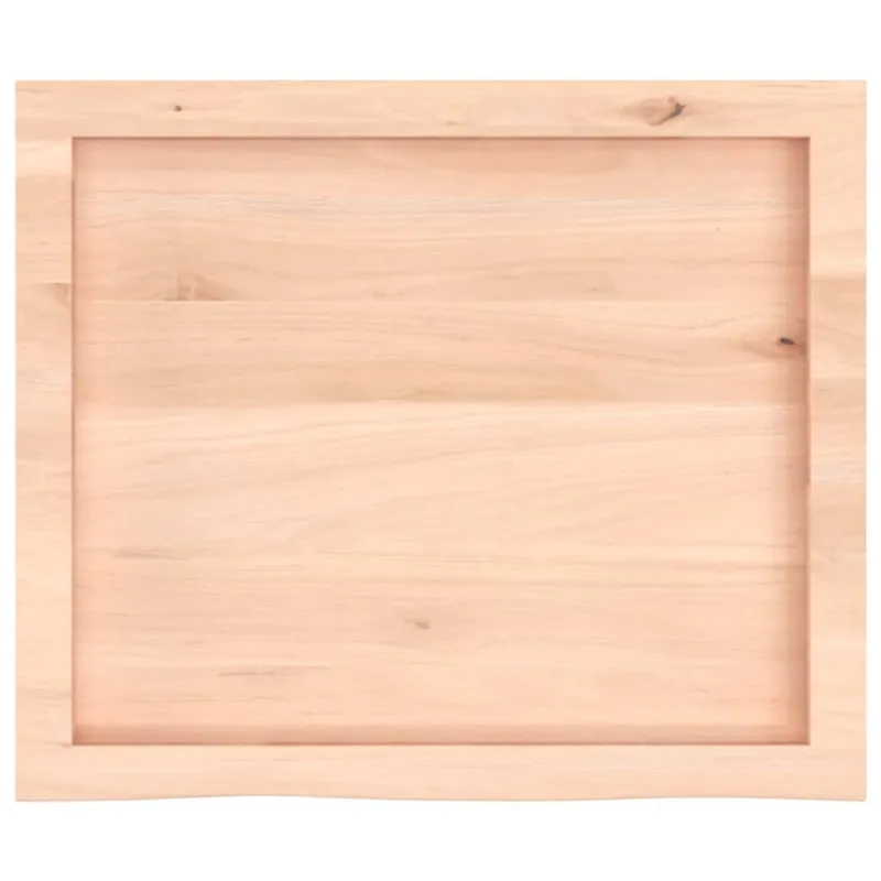 Vonios kambario stalviršis, 60x50x(2–4)cm, medienos masyvas