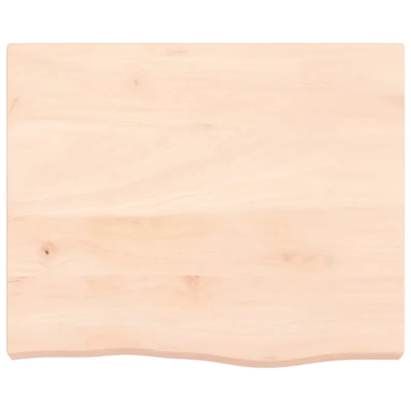 Vonios kambario stalviršis, 60x50x(2-6) cm, medienos masyvas