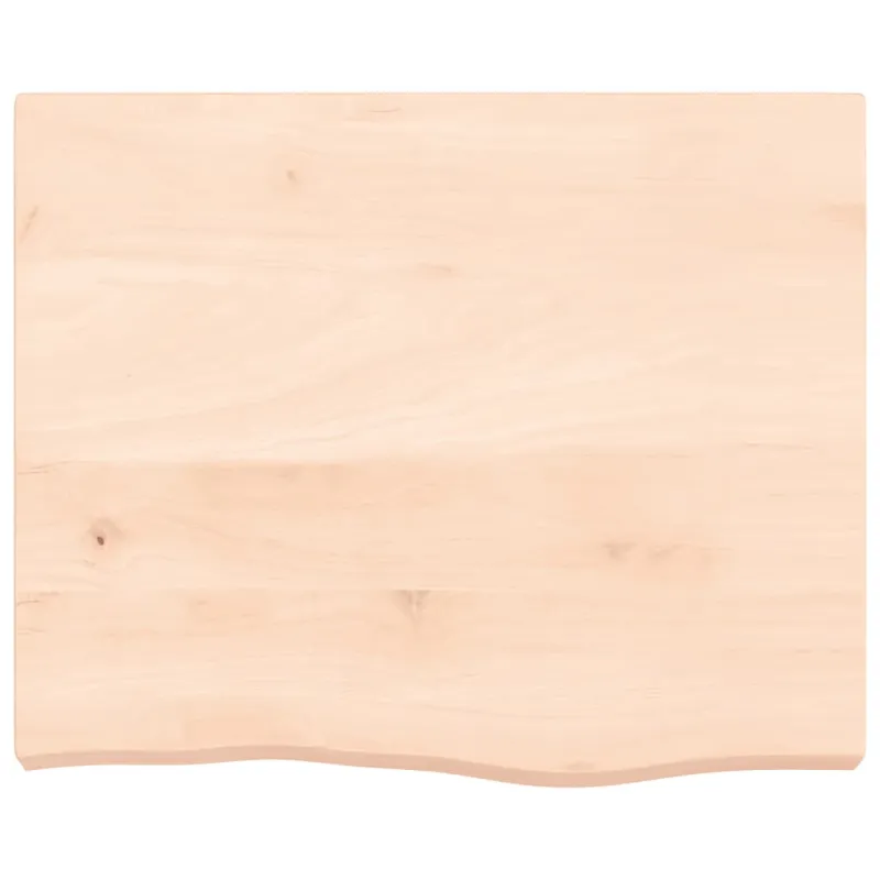 Vonios kambario stalviršis, 60x60x(2–6) cm, medienos masyvas