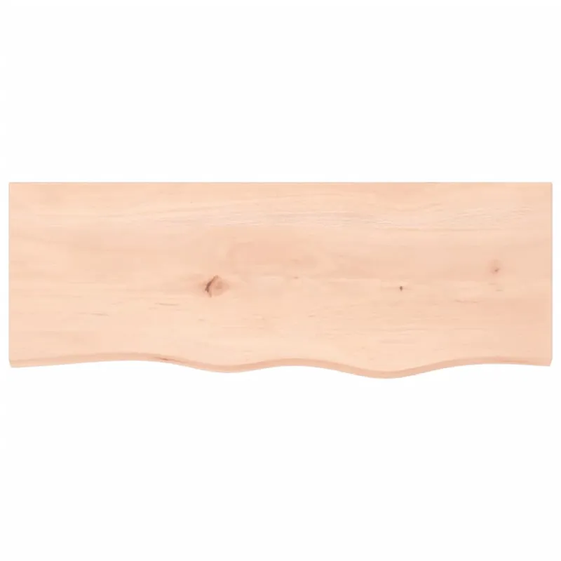 Vonios kambario stalviršis, 80x30x(2–4)cm, medienos masyvas