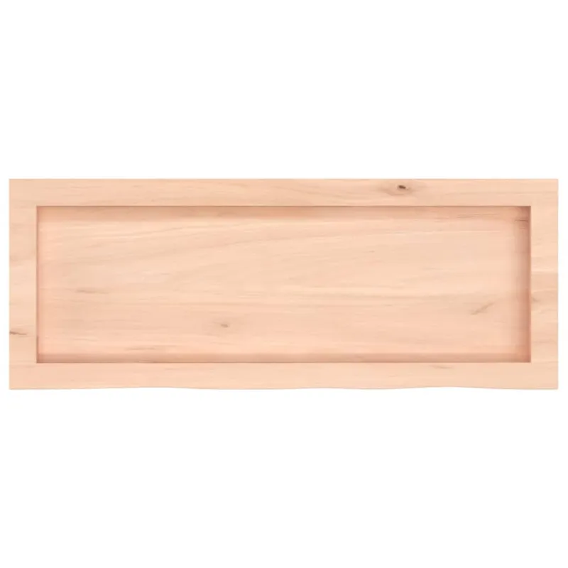 Vonios kambario stalviršis, 80x30x(2–6)cm, medienos masyvas
