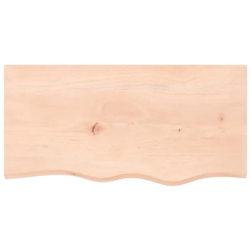 Vonios kambario stalviršis, 80x40x(2-6) cm, medienos masyvas