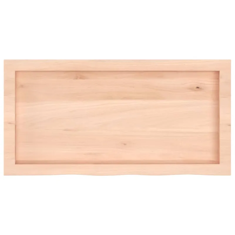 Vonios kambario stalviršis, 80x40x(2-6) cm, medienos masyvas