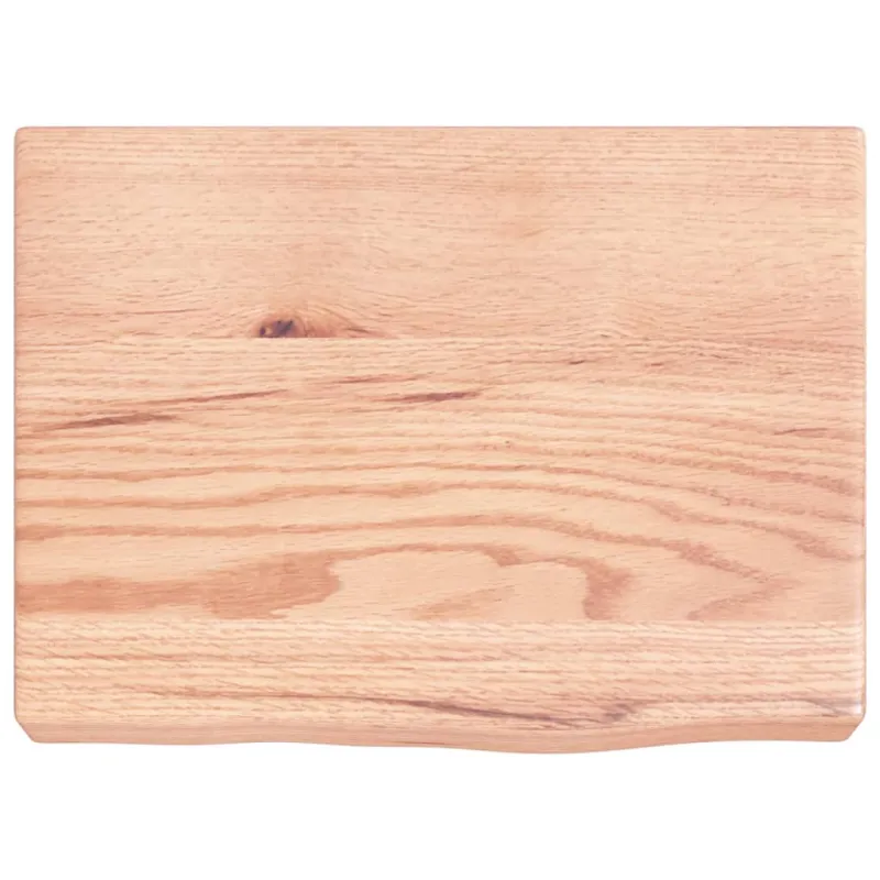 Vonios stalviršis, šviesiai rudas, 40x30x(2–6)cm, mediena