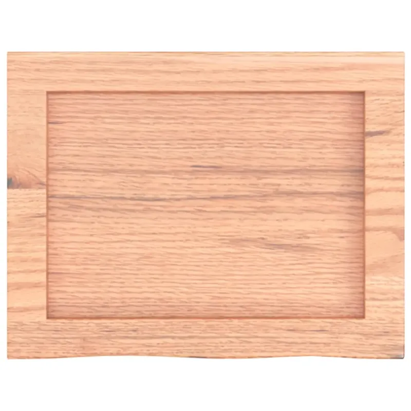 Vonios stalviršis, šviesiai rudas, 40x30x(2–6)cm, mediena