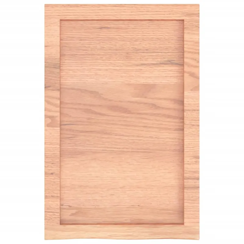 Vonios stalviršis, šviesiai rudas, 40x60x(2-4) cm, mediena