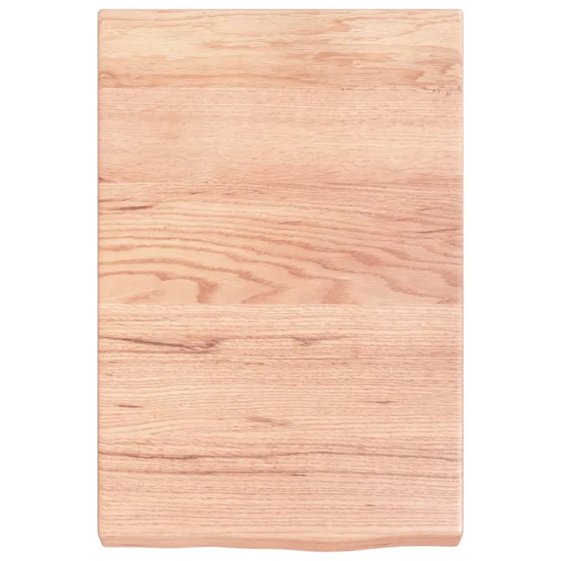 Vonios stalviršis, šviesiai rudas, 40x60x(2-6) cm, mediena