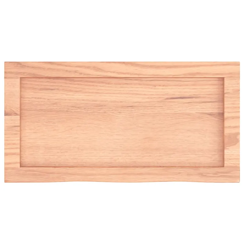Vonios stalviršis, šviesiai rudas, 60x30x(2-4) cm, mediena