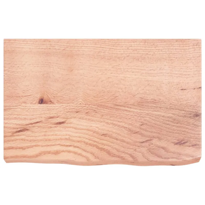 Vonios stalviršis, šviesiai rudas, 60x40x(2–6)cm, mediena