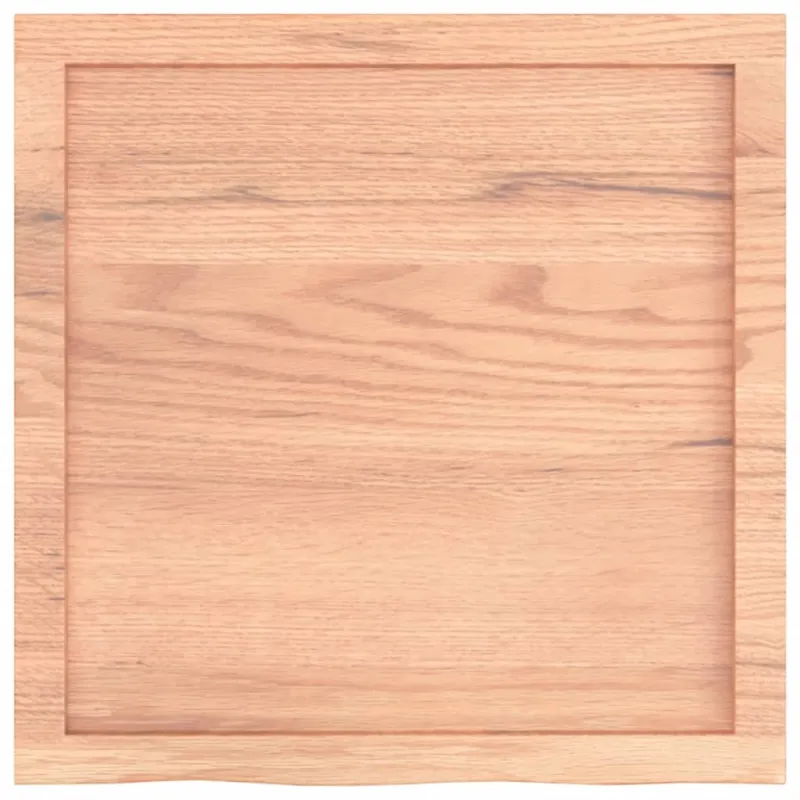 Vonios stalviršis, šviesiai rudas, 60x60x(2-6) cm, mediena
