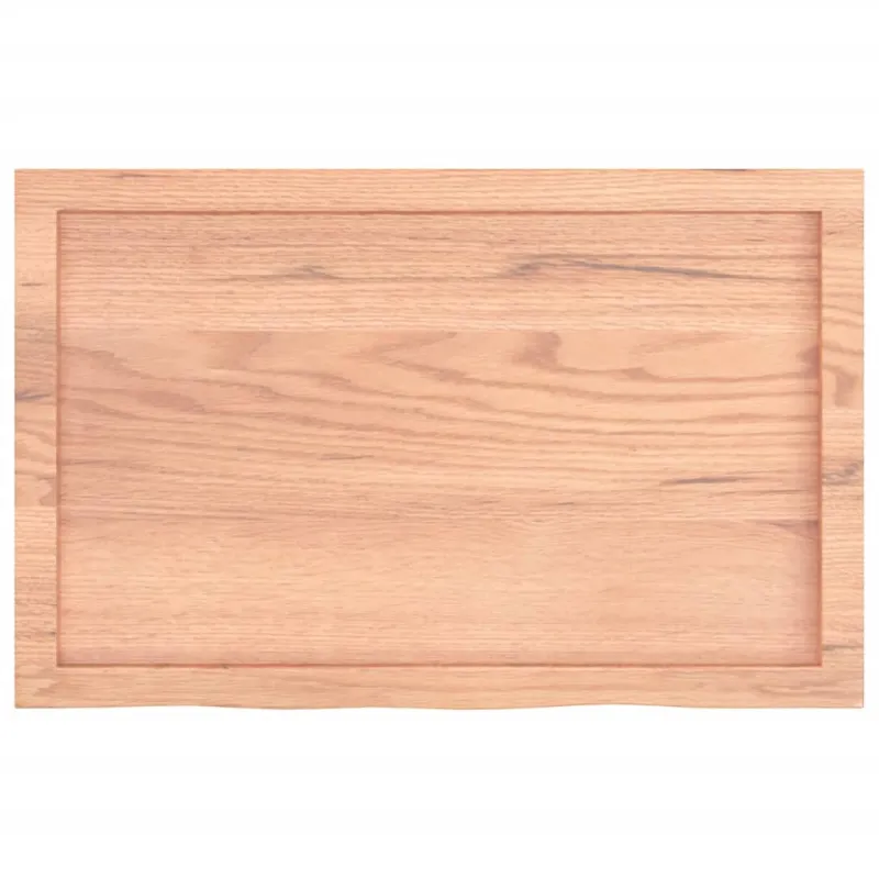 Vonios stalviršis, šviesiai rudas, 80x50x(2-4) cm, mediena