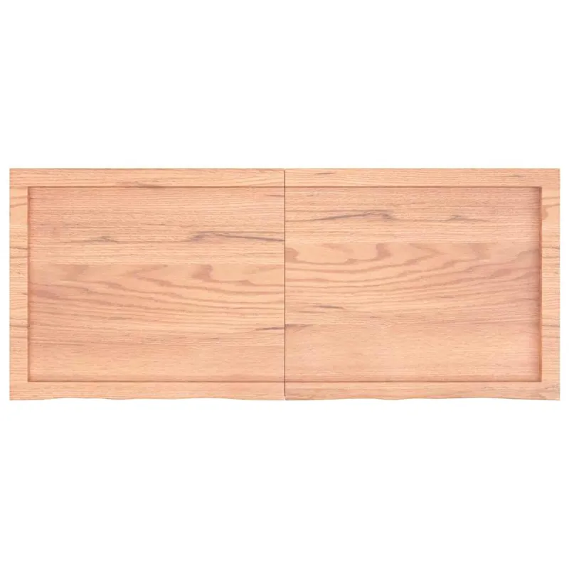 Vonios stalviršis, šviesiai rudas, 120x50x(2-4)cm, mediena