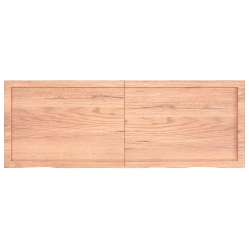Vonios stalviršis, šviesiai rudas, 140x50x(2-4)cm, mediena