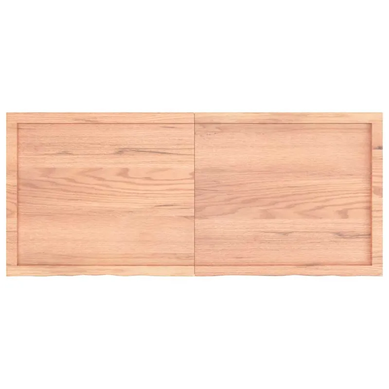 Vonios stalviršis, šviesiai rudas, 140x60x(2-4)cm, mediena