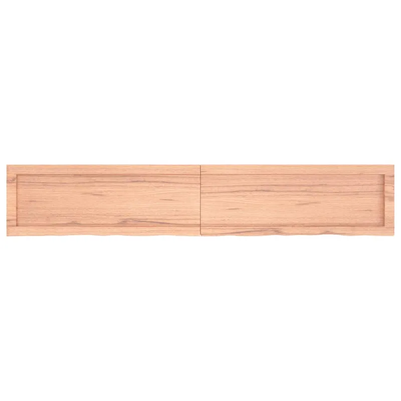 Vonios stalviršis, šviesiai rudas, 160x30x(2-4)cm, mediena